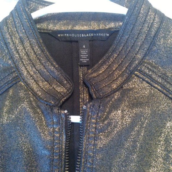 Gold and Black Dress Jacket - Picture 2 of 5